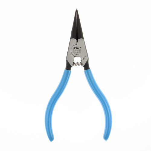 日本原装TOP工具SS-125/175/230/125F卡簧钳 介指钳 轴用 直头