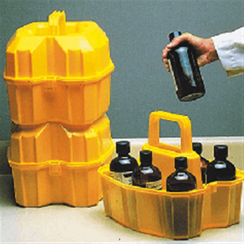 美国Nalgene6501-2500/6505-0010/6501-4000安全试剂瓶搬运篮