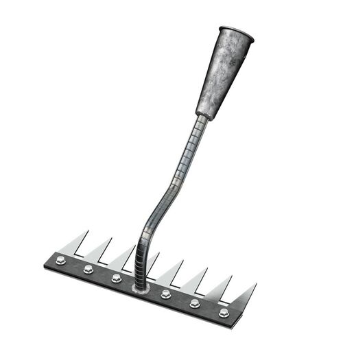 农用除草工具锰钢耙子多功能锄草种菜神器五齿新型松土铁钉耙大全