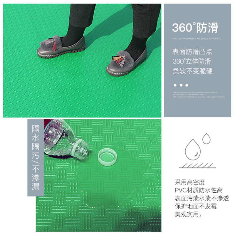 防火阻燃地毯塑胶地板后厢塑料地毯撕不烂防滑垫pvc防晒入户2021图片