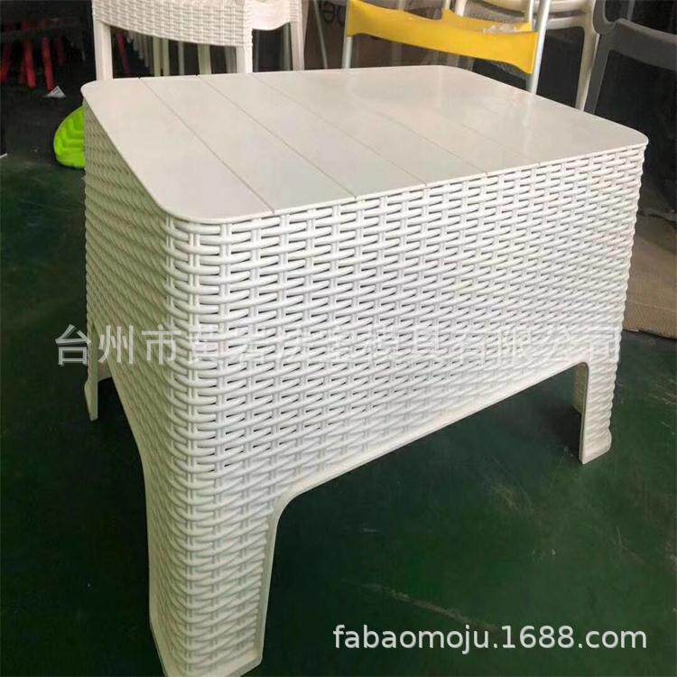 时尚餐桌凳加厚塑料凳子高板凳洗脚凳餐椅塑料模具专业制作