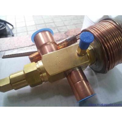 总艾默生热力膨胀阀动力头阀体直通焊接102040HC阀阀吨一体冷芯