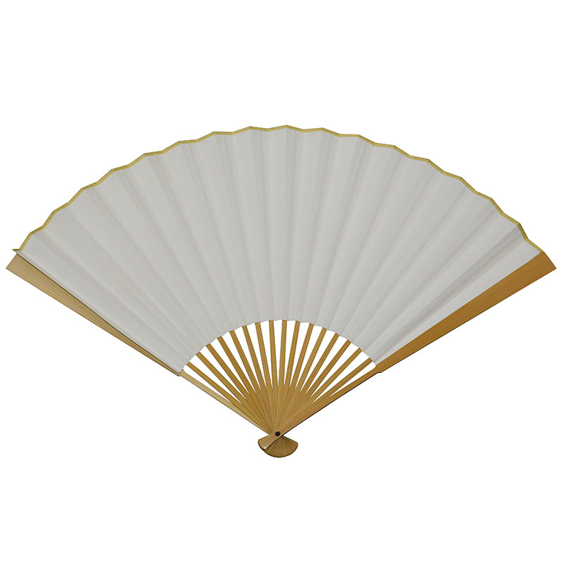 95寸18方水磨玉竹折扇苏工扇面文玩扇纯手工扇骨中国风扇子各头型
