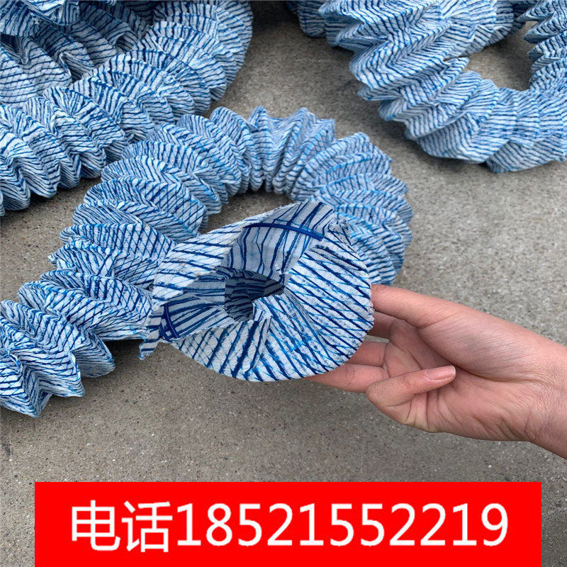 暗管无纺布内衬过滤透水管绿化带预埋渗水排50mm弹簧管软式透水管