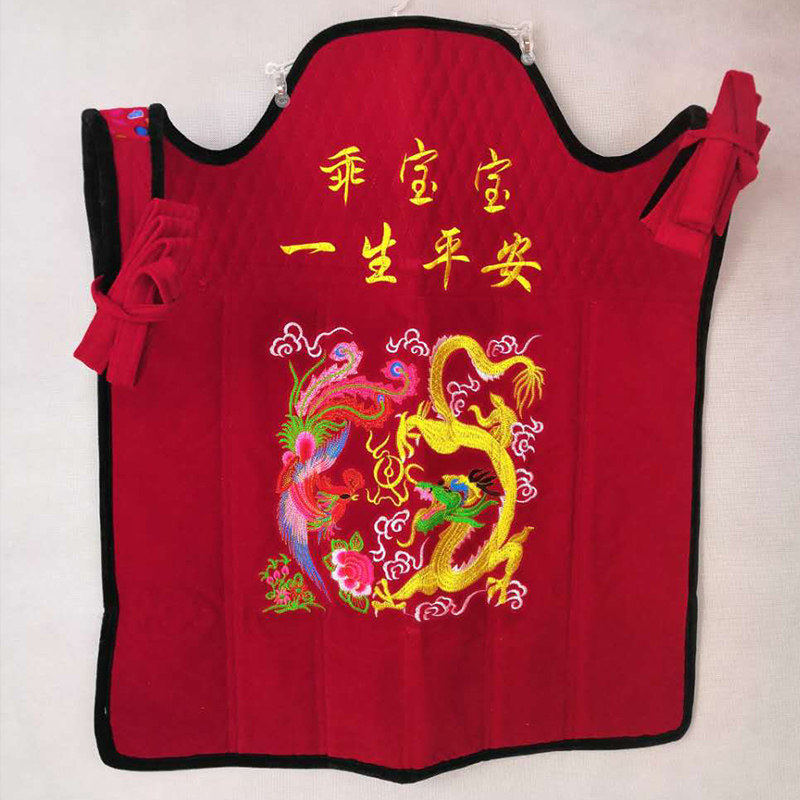 云南贵州四川传统老式娃婴儿童的背被衫小宝孩子背带后背扇式神器