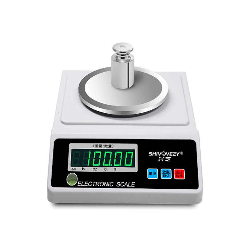 高精度天平珠宝0.01g秤厨房克电子称重台公斤小称10kg0.1g5精准秤
