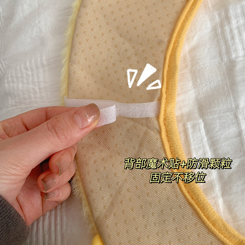 毛绒马桶坐垫冬季家用通用马桶垫子款可爱保暖卡通坐便器加绒垫圈