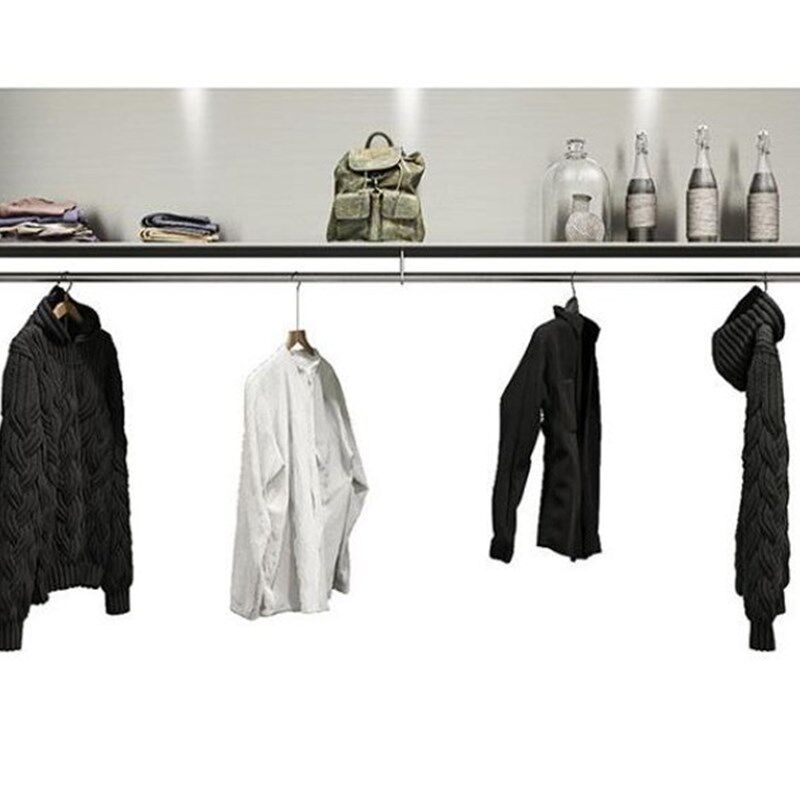 服装店架展示架壁挂式货架店铺装饰包包架女装上墙挂衣架童装架子