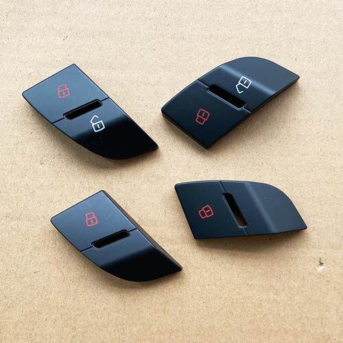 适用于奥迪07-14款Q7门锁开关盖板中控门锁控制按键按钮开关盖