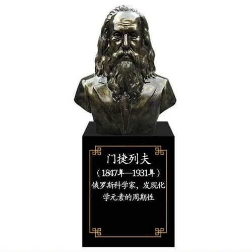 定制门捷列夫雕塑高尔基毕加索雕像定做但丁欧拉人物玻璃钢摆件