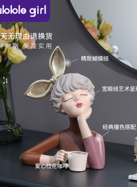 吹泡泡女孩创意摆件家居装饰品桌面客厅卧室展柜新居礼品乔迁礼物