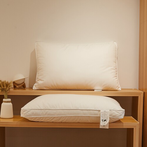 酒店专用80s柔赛丝枕头枕芯单人护颈椎助睡眠家用一对拍2