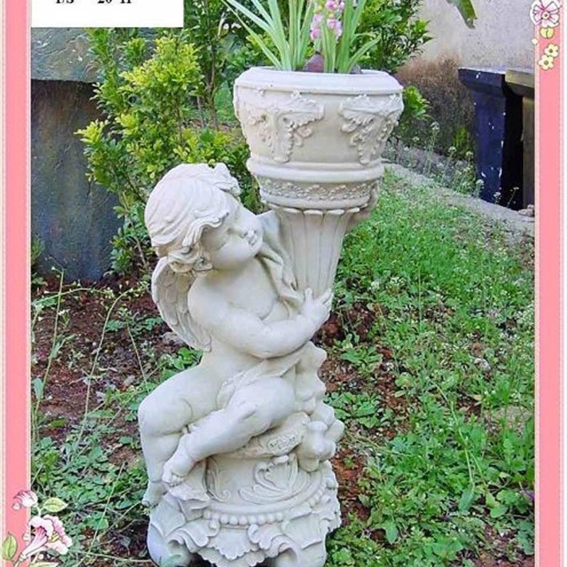 欧式绿植物复古摆设家居花园庭院摆件工艺品浮雕多肉小花盆栽花瓶