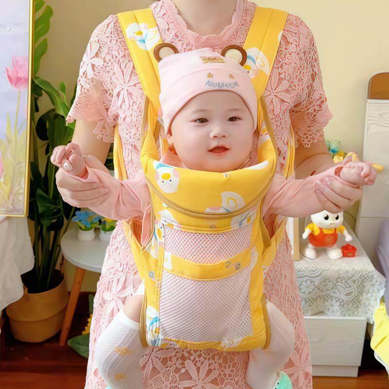 背带婴儿小月龄前后两用背篼夏季外出简易横抱式解放双手抱娃神器