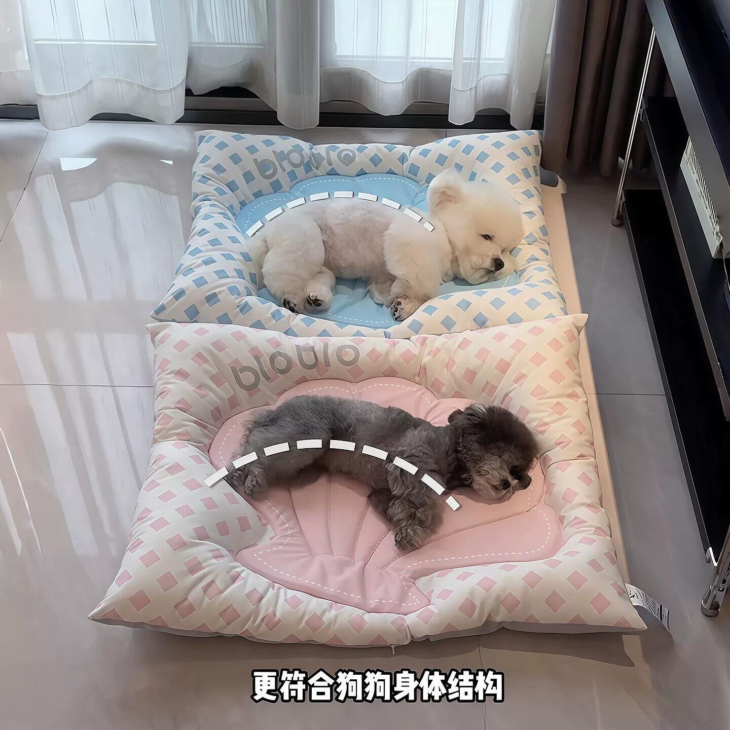 宠物冰垫狗狗凉席猫咪夏季降温神器狗窝防水透气趴趴垫可机洗垫子