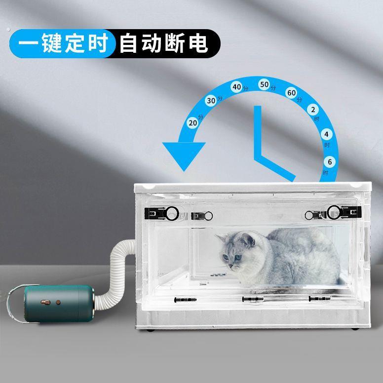 透明透气超大亚克力宠物箱仓鼠笼子便携外带笼收纳箱收纳盒豪华