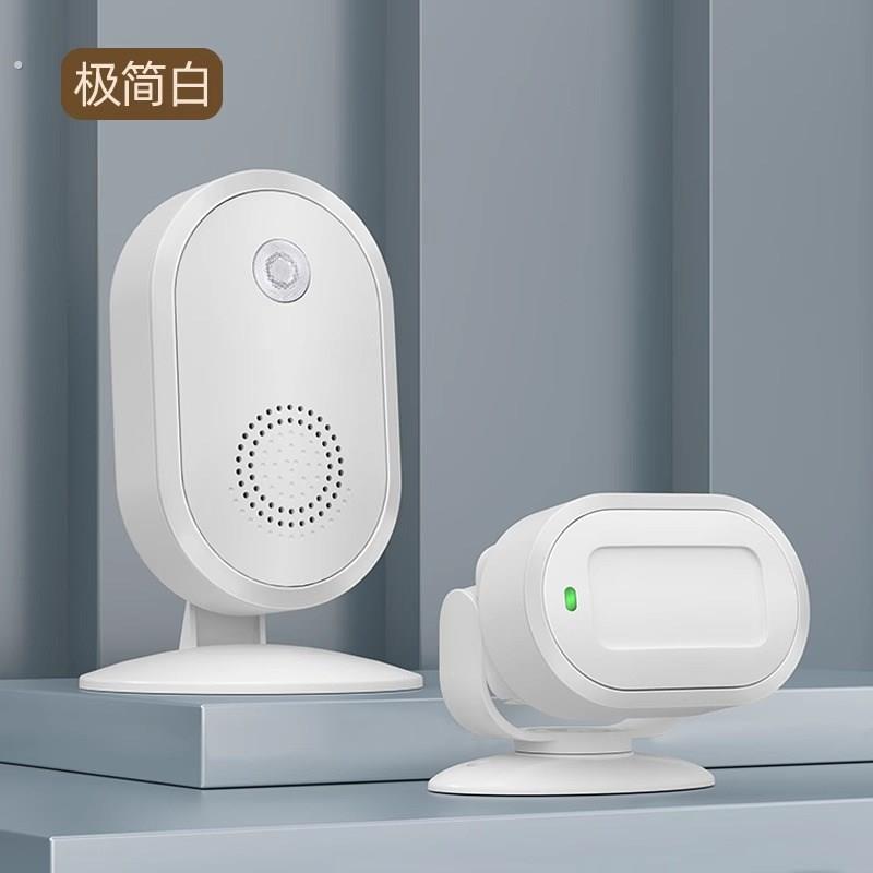 欢迎光临感应器店铺进门迎宾门铃开门放盗提醒语音玲商铺用铛叮咚