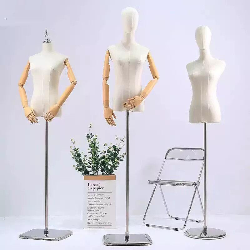 韩版小胸锁骨模特道具女装人台全身人体服装店橱窗模特架子展示架