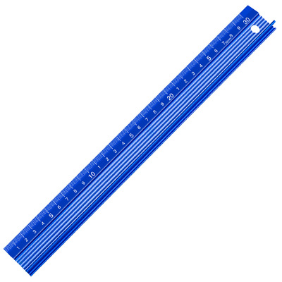 钢尺直尺防护尺测量高精度30cm50cm20cm防切割尺铝合金防滑加厚