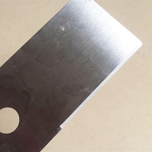 一字刀片长方形刀片割灌机割草机修草机用2.0加厚配件不卷边刀片