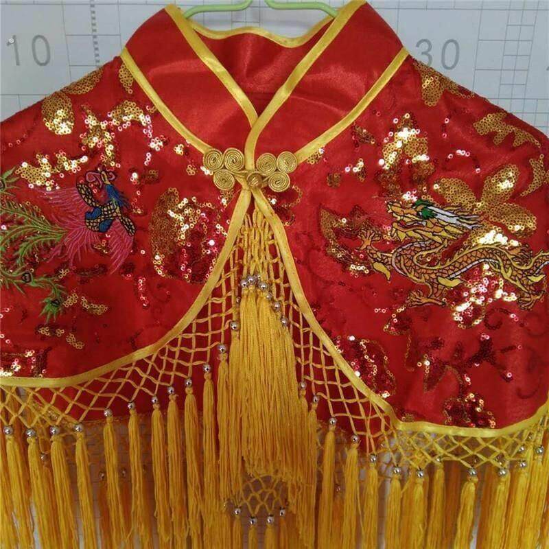 龙凤 披肩 演出舞台舞蹈服饰秧歌