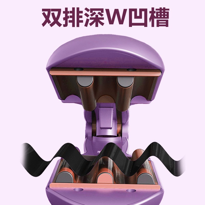 波浪卷发棒羊毛卷女9mm超细小号水波纹蛋蛋卷发器五档调温电夹板