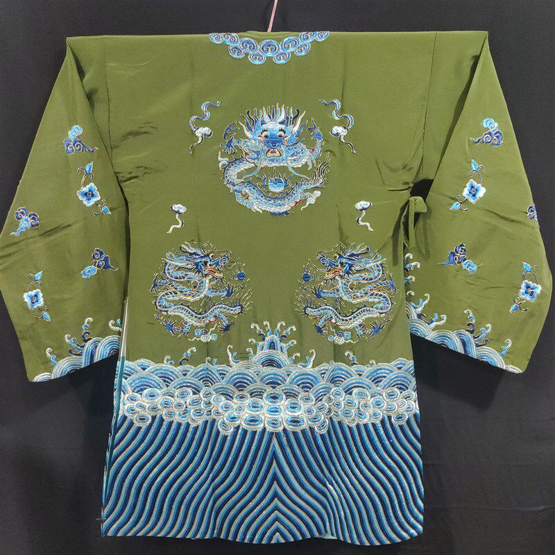 正艺戏装戏曲国太服装戏剧仿手绣老旦蟒京剧古装太后老旦蟒袍服装