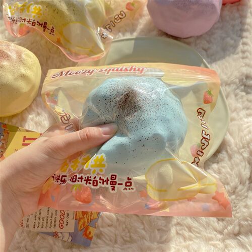 新款慢回弹木吉奶贝包子馒头解压发泄squishy捏捏乐玩具创意礼