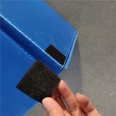 定制PP塑料中空板周转箱钙塑箱防静电防水塑料万通板蔬菜箱可折叠