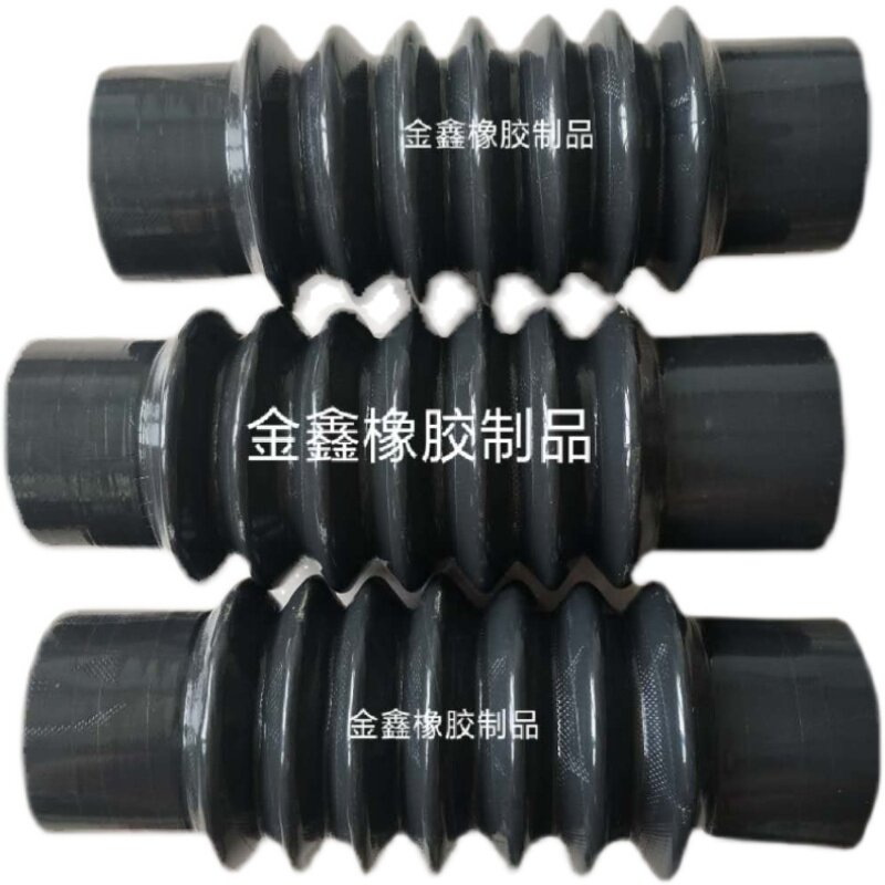 内径200mm橡胶波纹伸缩软管化工管道接头水管PVC管道连接排污水