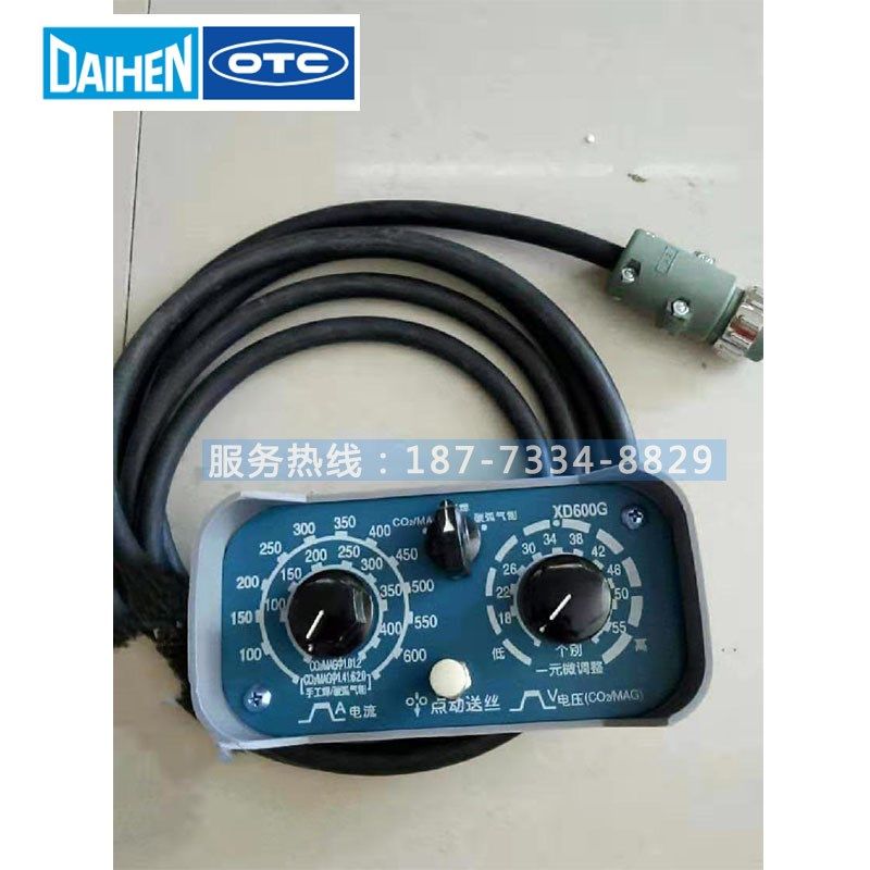 OTC欧地希XD600G焊机控制盒CMXL-2301送丝机遥控盒电流电压调节器