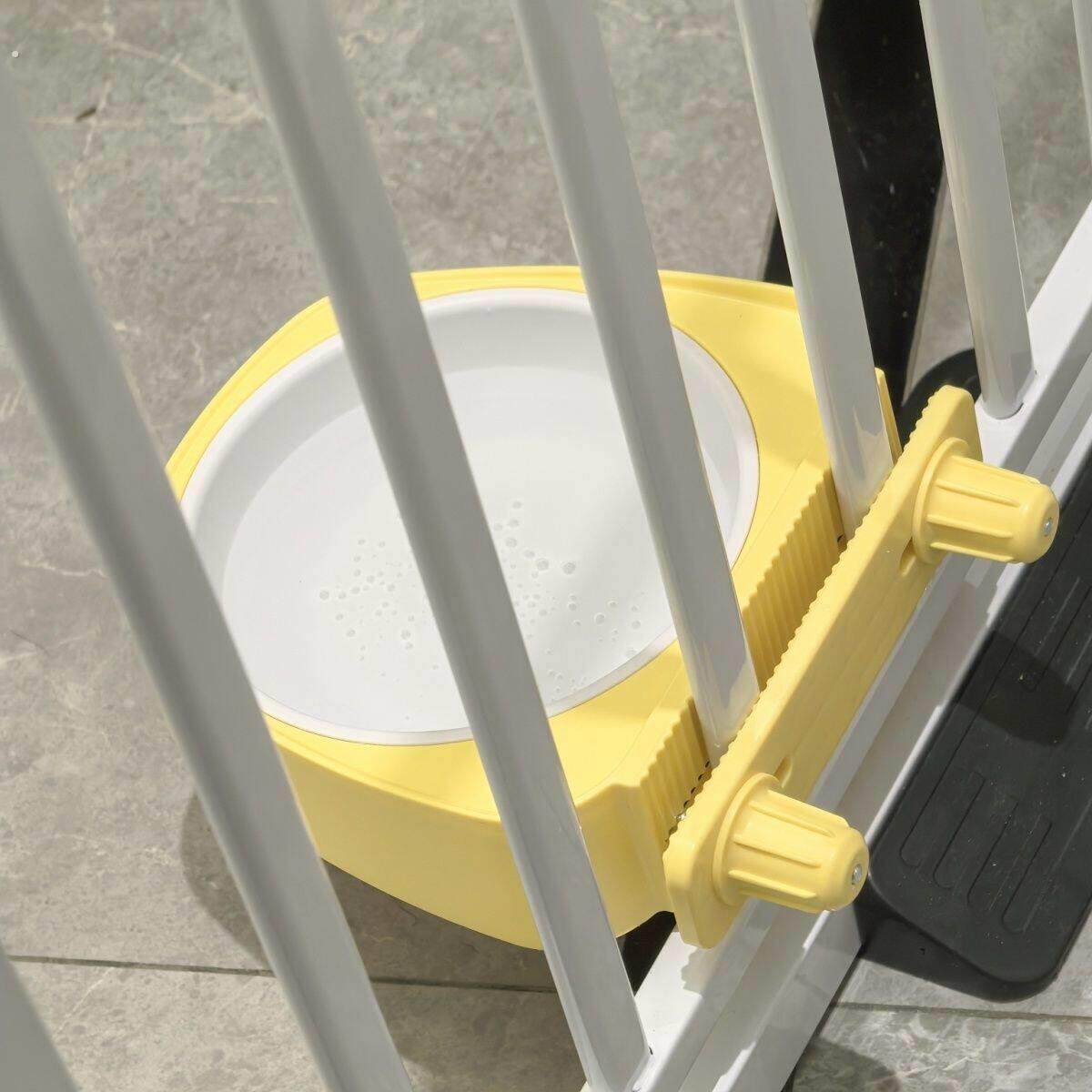 挂粗笼狗狗喝水碗狗食盆猫咪笼子悬挂式饮水器防打翻宠物喂食碗