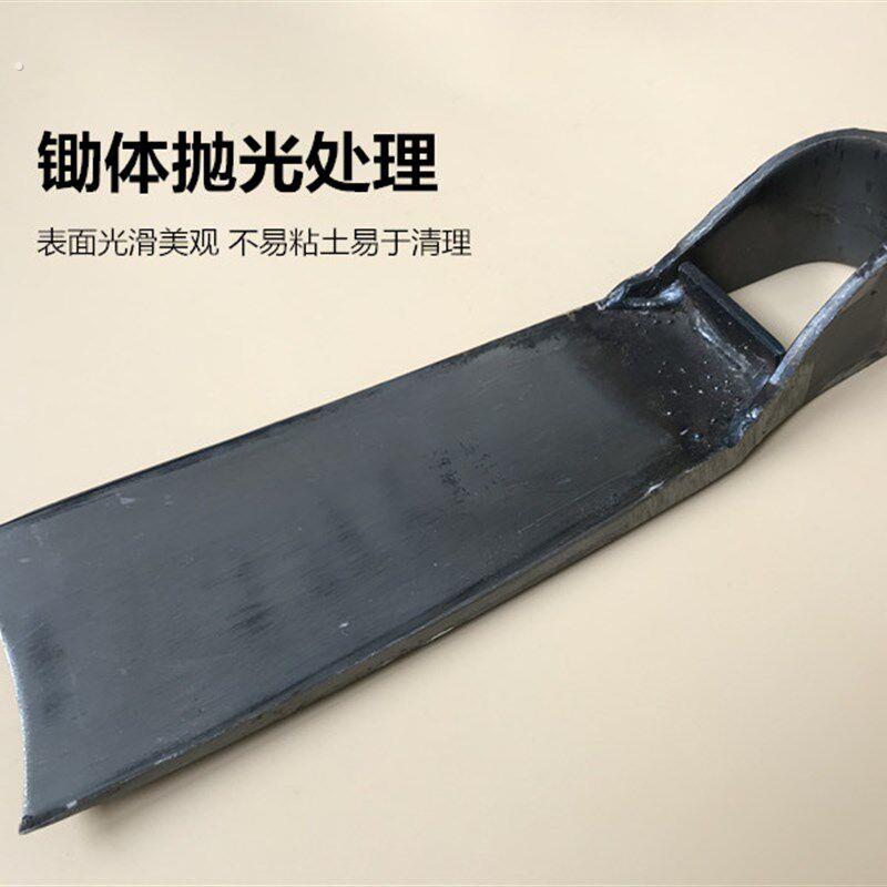 汽车钢板锄头挖土种菜农用开荒全钢两用除草种地挖笋户外园林工具