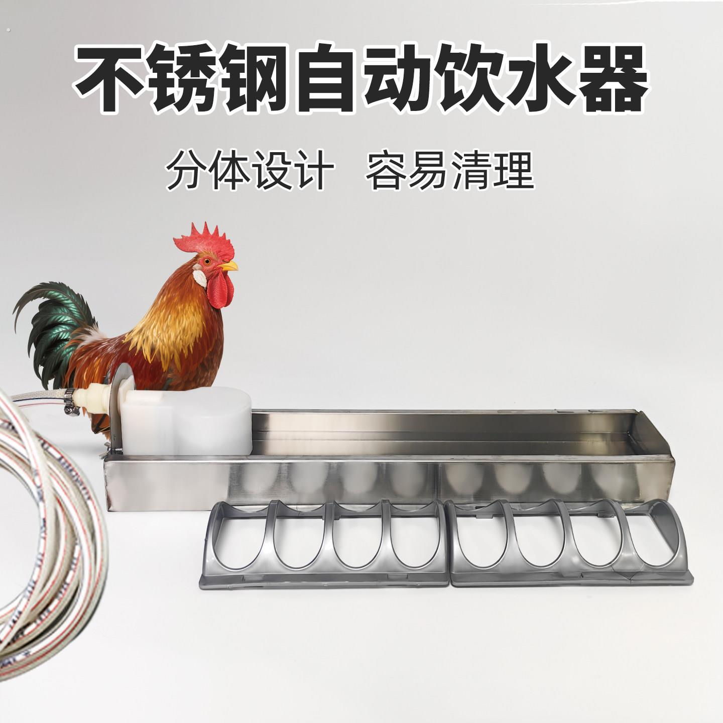 鸡用自动饮水器鸡水槽养鸡鸭鹅家禽养殖饮水器小鸡自动喂水神器