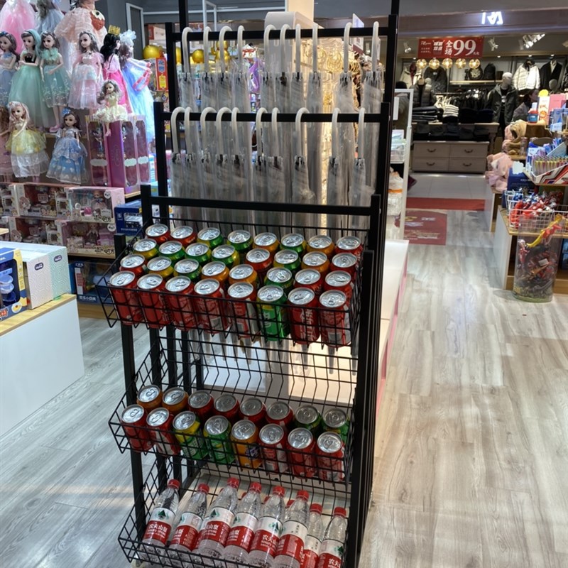 陈列雨伞展示架便利店短雨伞陈列架超市置物架酒店商用小货架