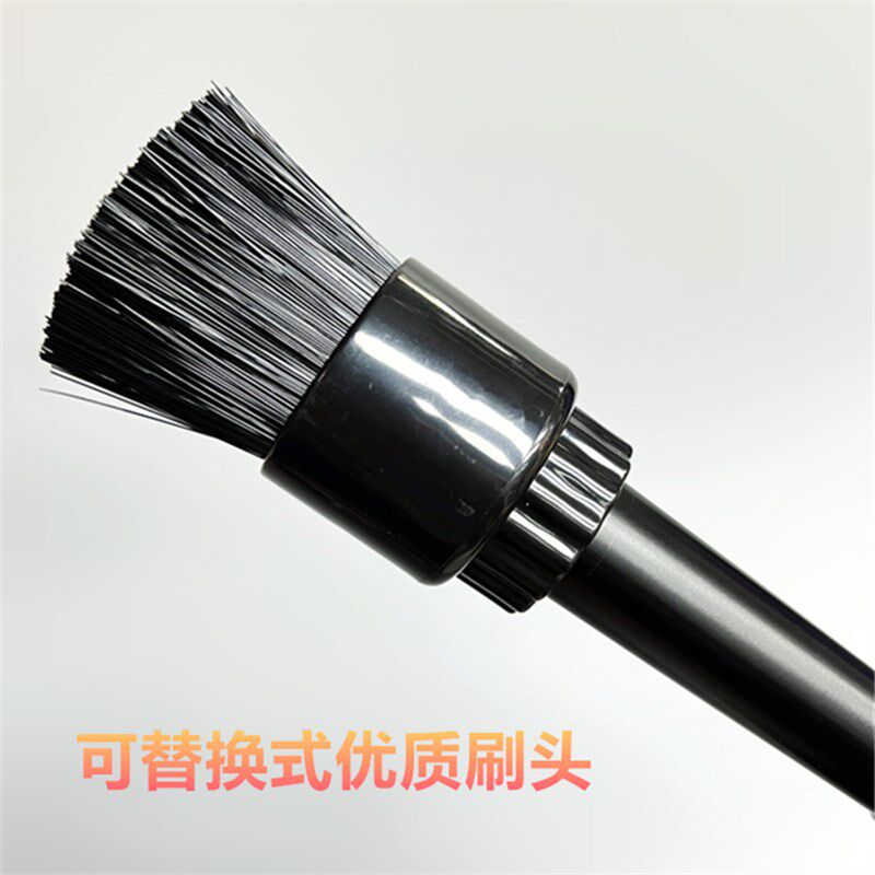 龙卷风吹尘枪带毛刷头内饰清洗枪风口除尘旋转吹水吹灰干洗干吹枪