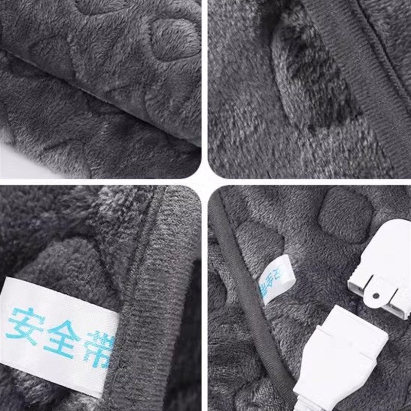 奥欣电热毯盖毯暖毯电加热办公午睡沙发热毯护膝电褥子防水法兰绒