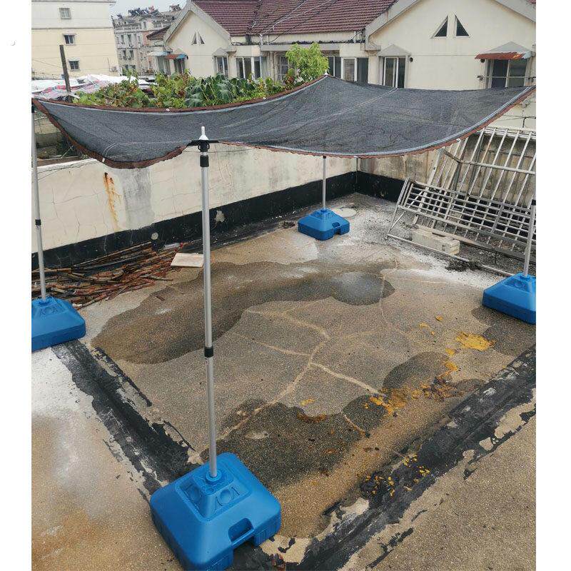 庭院遮阳网支伸缩杆 遮阳网固定杆 防晒网支伸缩杆植物遮阳网立柱
