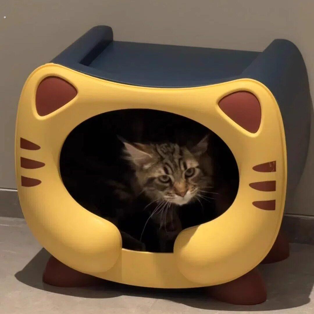 猫窝四季通用封闭式安全感猫屋新型家用室内小户型不占地宠物用品