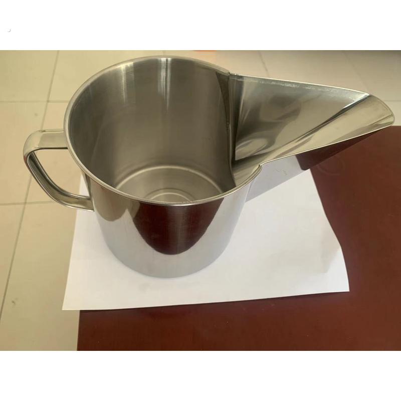 蛋糕倒料壶鸭嘴尖嘴铁壶烘焙工具手作商用面糊漏斗蛋液分配瓢