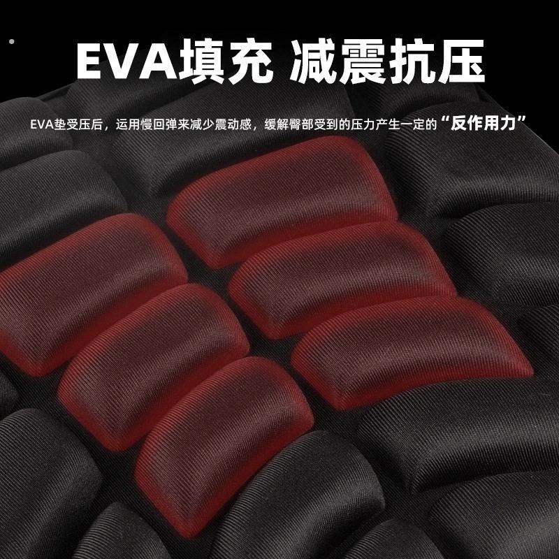 电动车后座坐垫软加厚通风防屁股痛三轮机车气垫屁股痛长途减震