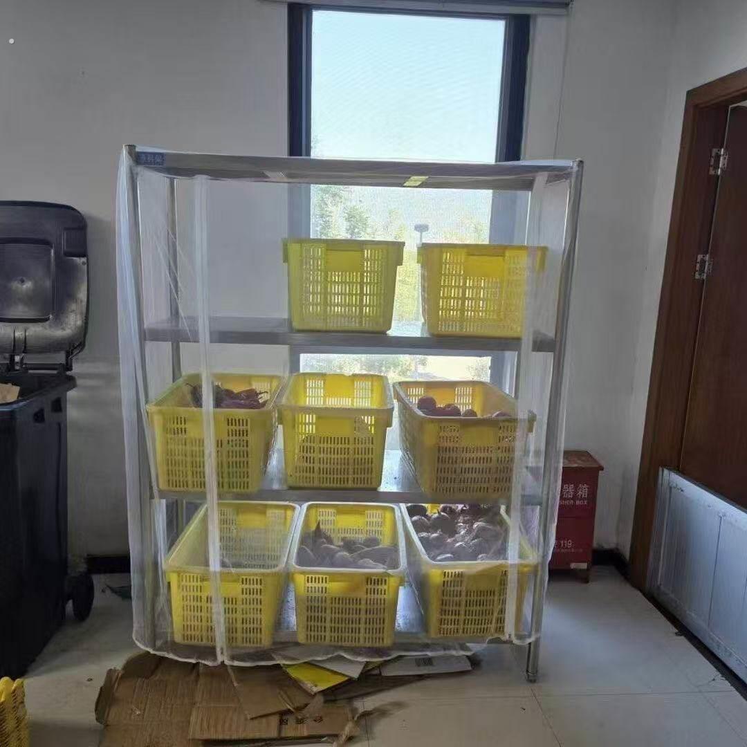 货架防蚊帐菜架纱窗置物架罩食堂网罩隔断防虫存放后厨防虫网商用