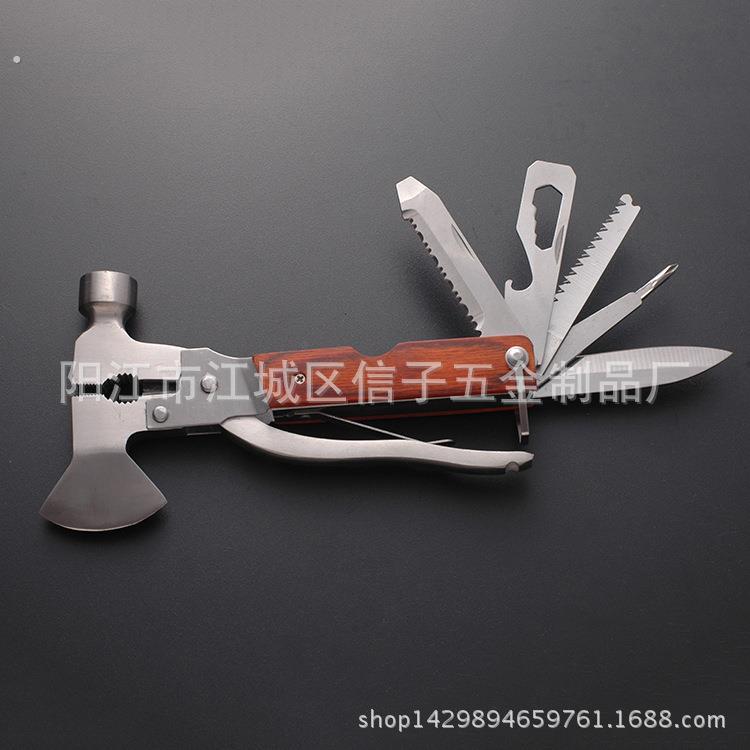 厂家现货多功能斧头安全锤多功能锤子斧头多功能户外工具溯源质检