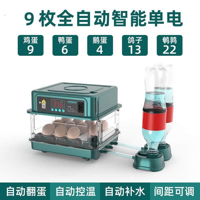 直销小鸡孵化器小型家用孵化机全自动智能家用型孵蛋器鸡苗孵化箱