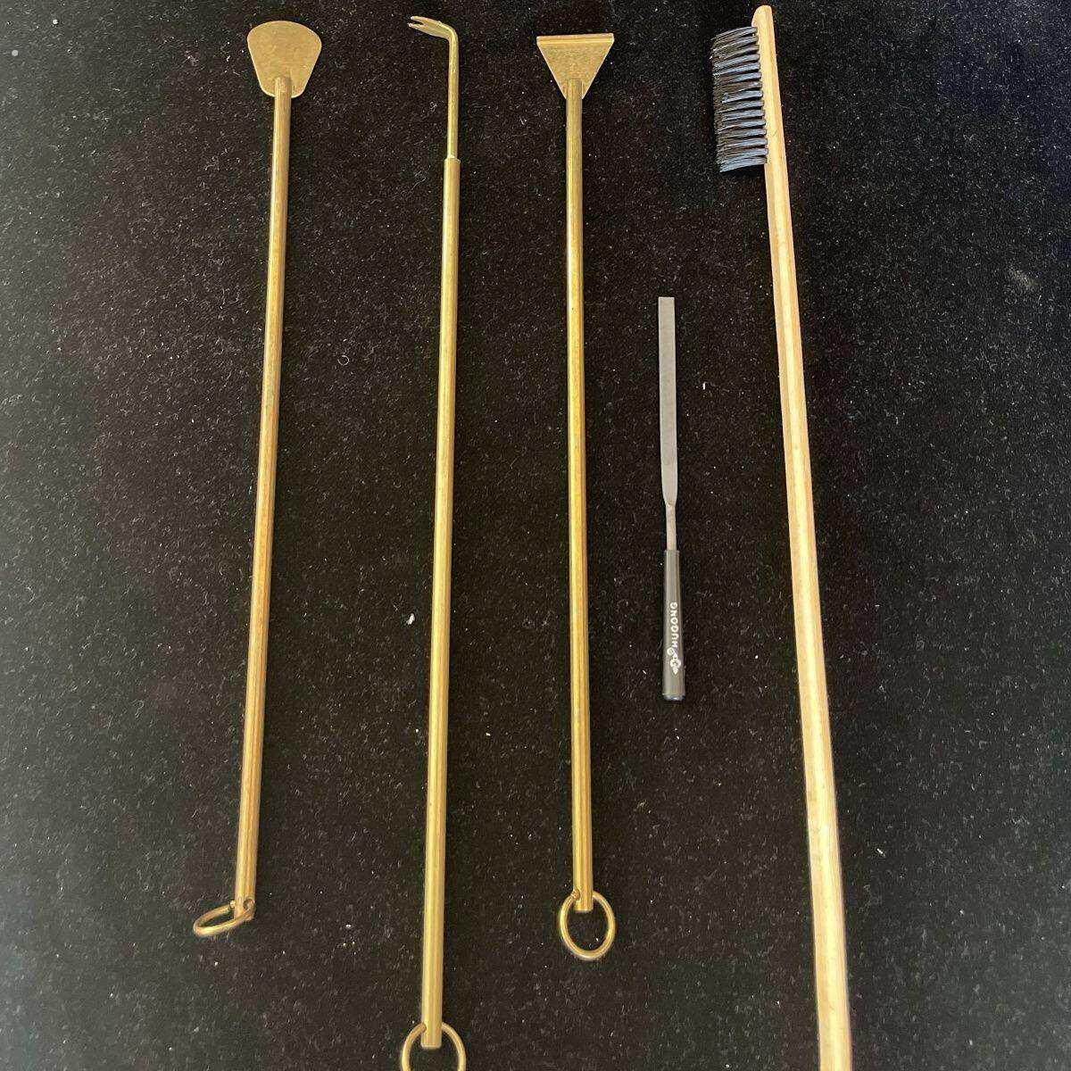 鸟笼清理工具专用干净卫生清理笼丝纯黄铜材质厂家直销经济实惠