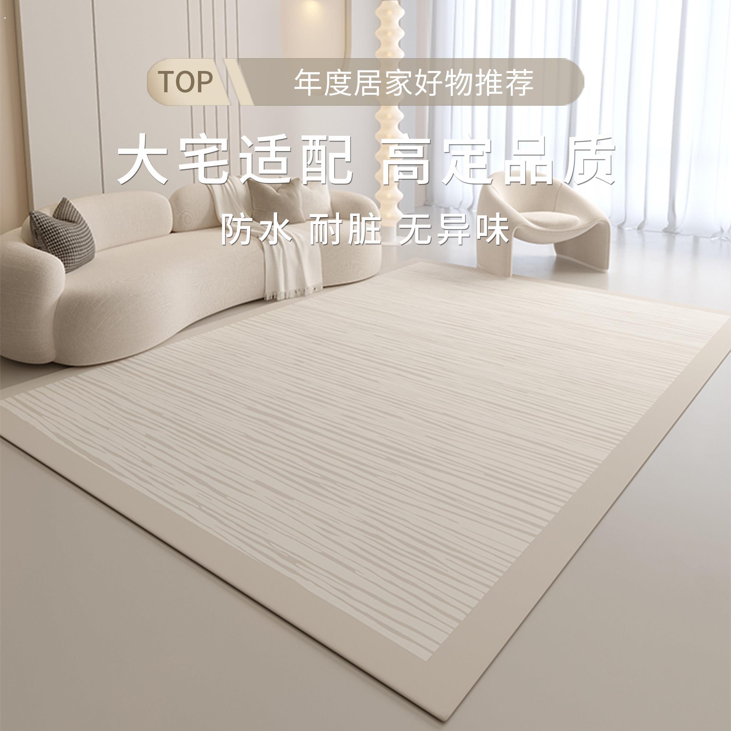 地毯客厅2025新款高级轻奢沙发茶几毯家用现代简约卧室垫免洗可擦