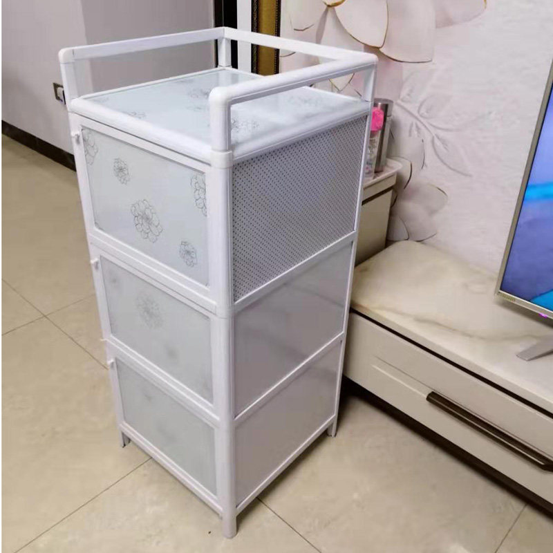 简易橱柜组装碗柜家用厨房储物柜多功能经济型小碗柜厨房置物架