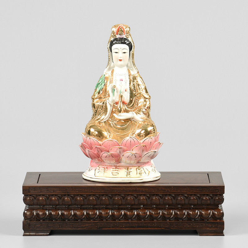 黑檀木金刚莲花底座实木佛像底座鱼缸摆件花盆底座托架奇石头底座