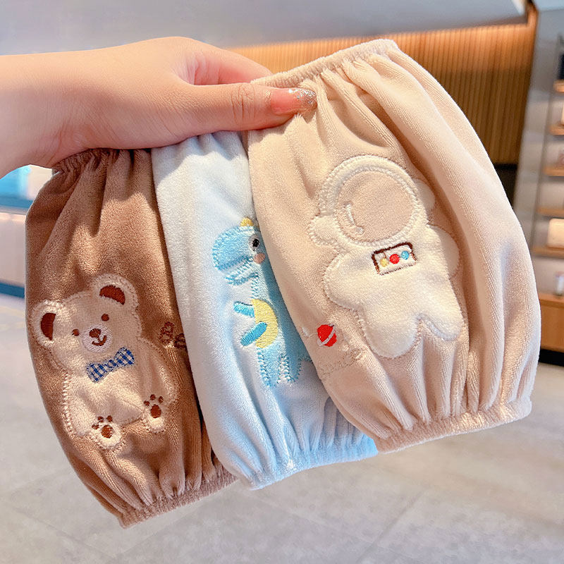 男童女童防污耐脏袖套秋冬婴幼儿袖头可爱宝宝套袖儿童卡通小护袖