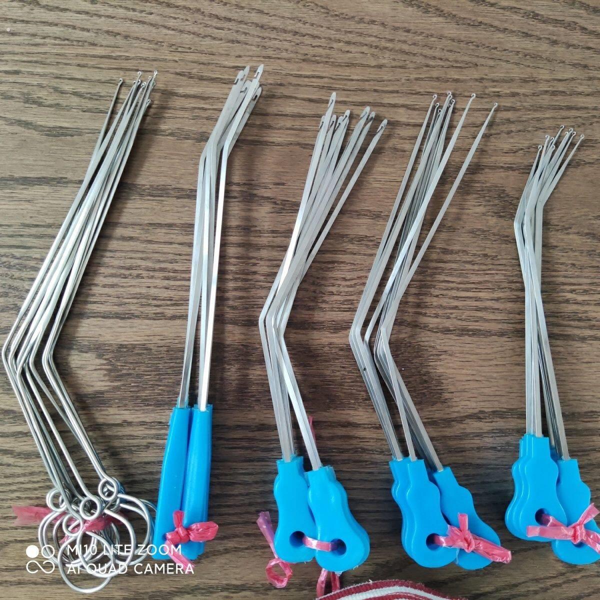 纺织纺机织布箭杆工具钩子喷气淘纱挡车钩针勾子穿头勾针
